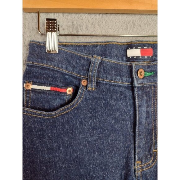 Tommy Hilfiger Vintage Cropped Mid Rise Capri Jeans Size 5 / 26" Waist - Picture 3 of 9